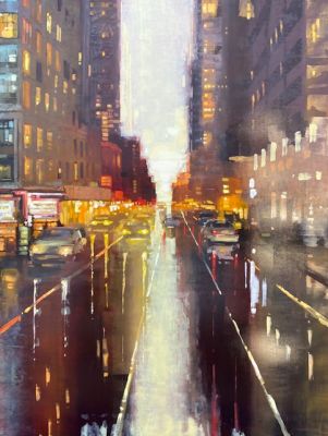  Sold Artwork - NY Rain