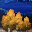  Originals - Golden Trees and Sapphire Hills 48x60 $15,900